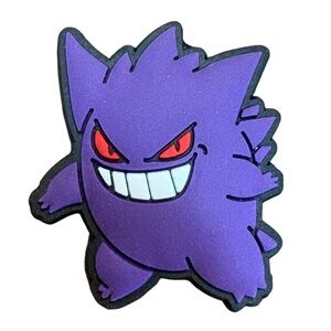 Pokemon Gengar Croc Charm